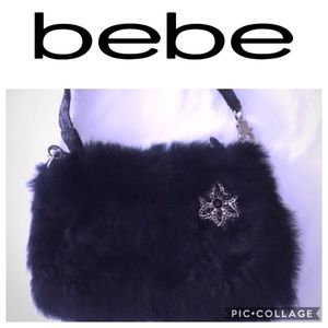 BEBE fur bag